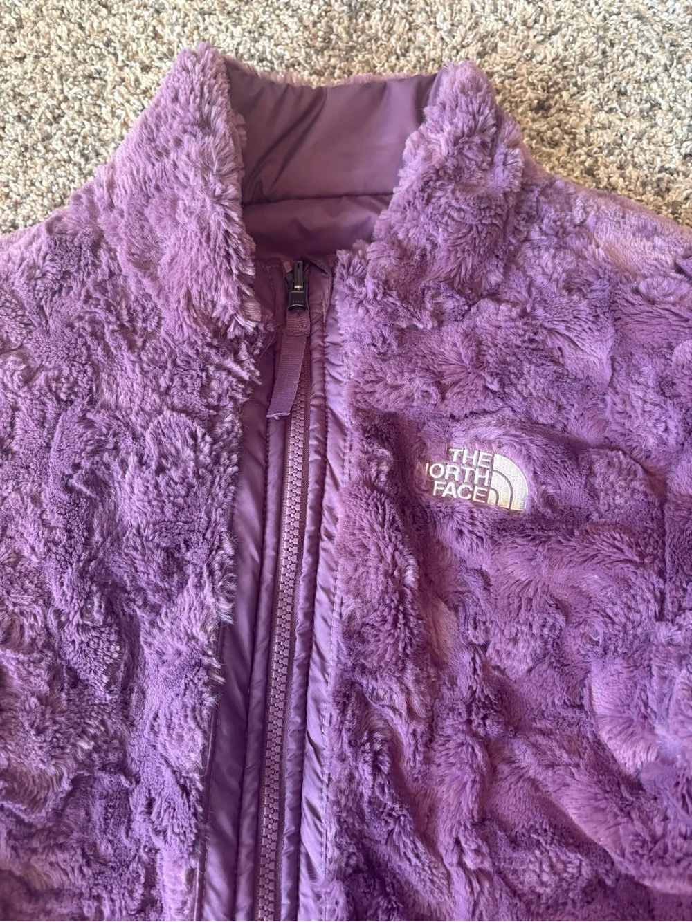 The North Face Girls Reversible 2-in-1 Jacket – Size Large 14/16